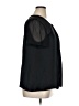 St. John Black Short Sleeve Blouse Size 16 - photo 4