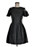 ASOS 100% Polyester Solid Black Cocktail Dress Size 6 - photo 1