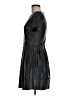 ASOS 100% Polyester Solid Black Cocktail Dress Size 6 - photo 5