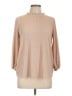 Adrianna Papell Tan 3/4 Sleeve Blouse Size L (estimated) - photo 1