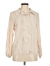 Assorted Brands Ivory Long Sleeve Blouse Size M - photo 1
