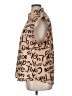 Shein Curve 100% Polyester Print Brown Sleeveless Blouse Size 1X - photo 5