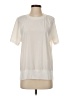 Athleta Ivory Short Sleeve Blouse Size S - photo 1