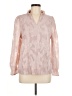 Shein Pink Long Sleeve Blouse Size 8 - 10 - photo 1