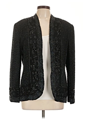 Della Roufogali Silk Blazer (view 1)