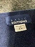 Basic Editions Polka Dots Blue Pullover Sweater Size M - photo 6