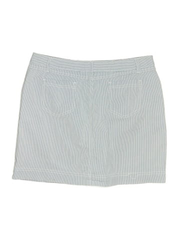 Karen Scott Denim Skirt (view 2)