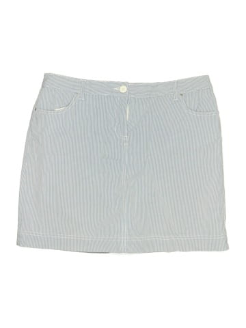 Karen Scott Denim Skirt (view 1)
