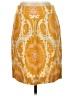 J.Crew Print Yellow Casual Skirt Size 2 - photo 1