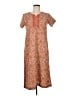 Assorted Brands Paisley Orange Casual Dress Size M (estimated) - photo 1