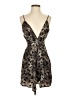 Missguided 100% Polyester Animal Print Brown Cocktail Dress Size 0 - photo 1