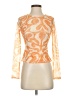 find me now Orange Long Sleeve Blouse Size XS - photo 1