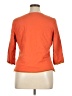 Westbound 100% Cotton Orange Cardigan Size XL - photo 2