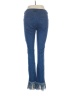 Missguided Chevron-herringbone Blue Jeans Size 4 - photo 2