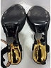 Moschino 100% Leather Black Heels Size EU 39 - photo 6