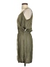 Splendid Solid Green Casual Dress Size S - photo 5