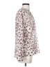 Bishop + Young Floral Ivory Long Sleeve Blouse Size S - photo 4