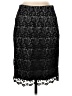 Ann Taylor 100% Polyester Black Formal Skirt Size 2 - photo 1
