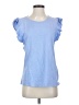 Ecothreads 100% Cotton Blue Short Sleeve Top Size S (estimated) - photo 1