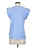 Ecothreads 100% Cotton Blue Short Sleeve Top Size S (estimated) - photo 2