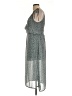 Assorted Brands Polka Dots Gray Cocktail Dress Size 10 - photo 5