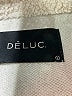 Dèluc 100% Polyester Ivory Faux Fur Jacket Size L - photo 6