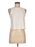 Unbranded Ivory Sleeveless T-Shirt Size M - photo 1