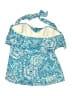 Lands' End Blue Swimsuit Cover Up Size 12 - photo 2