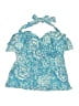 Lands' End Blue Swimsuit Cover Up Size 12 - photo 1