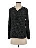 J.Crew 100% Viscose Polka Dots Black Long Sleeve Blouse Size XS - photo 1