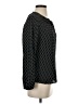 J.Crew 100% Viscose Polka Dots Black Long Sleeve Blouse Size XS - photo 4