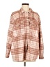 Workshop Republic Clothing Plaid Brown Coat Size M - photo 1