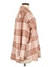 Workshop Republic Clothing Plaid Brown Coat Size M - photo 4