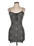 Unbranded Animal Print Silver Cocktail Dress Size M - photo 1