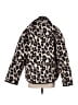 Unbranded 100% Polyester Animal Print Ivory Faux Fur Jacket Size S - photo 2