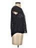 Diane von Furstenberg Black Short Sleeve Top Size P (petite) - photo 4