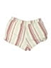 Forever 21 Stripes Ivory Shorts Size L - photo 2