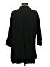 L Space 100% Rayon Black 3/4 Sleeve Button-Down Shirt Size XS - Sm - photo 2
