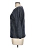 Anne Klein 100% Cotton Gray Pullover Sweater Size L - photo 5