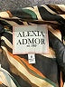 Alexia Admor Animal Print Brown Long Sleeve Blouse Size 8 - photo 7