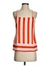 Banana Republic 100% Polyester Orange Sleeveless Blouse Size 0 - photo 1