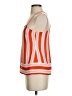 Banana Republic 100% Polyester Orange Sleeveless Blouse Size 0 - photo 5