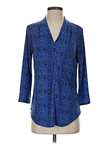 JM Collection 3/4 Sleeve Blouse (view 1)