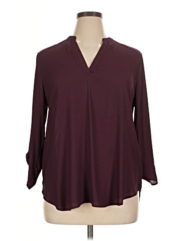 Lush 3/4 Sleeve Blouse (view 1)