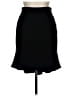 Wrapper Solid Black Formal Skirt Size 11 (estimated) - photo 1