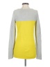 Banana Republic Color Block Yellow Wool Pullover Sweater Size S - photo 2