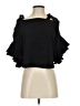 Gianni Bini 100% Polyester Black 3/4 Sleeve Blouse Size XS - photo 1