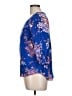 St. John's Bay 100% Rayon Blue 3/4 Sleeve Blouse Size L - photo 5