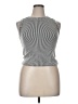 Moa Moa Silver Sleeveless Top Size XL - photo 1