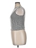 Moa Moa Silver Sleeveless Top Size XL - photo 5